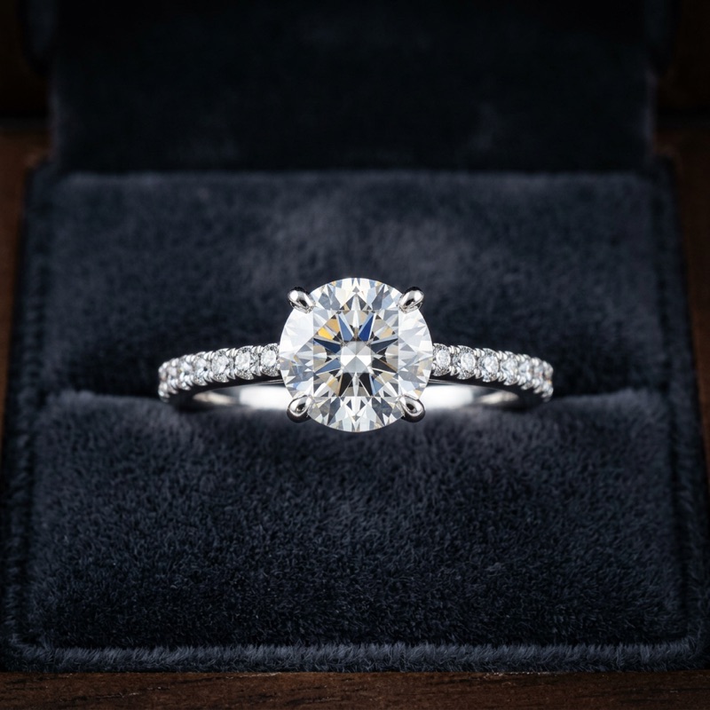 The Pavé engagement ring style inspiration